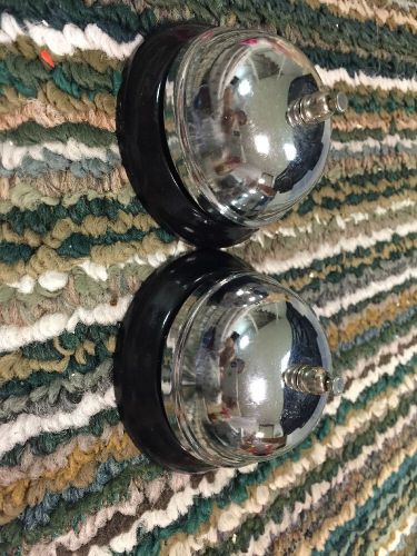 Stainless Steel Counter Top Table Bell/Call Bell/Attention Bells; Lot Of 2