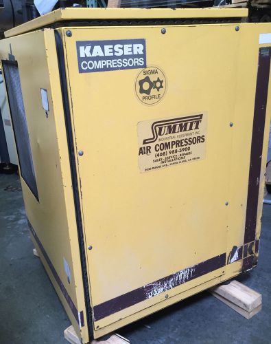 Kaeser sk19 rotary screw air compressor 64 cfm, 15 hp/3 ph for sale
