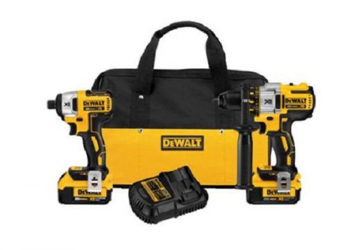 Dck296m2 dewalt lithium-ion cordless hammer drill and impact driver combo kit for sale