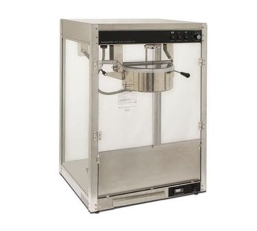 Benchmark usa 11147 silver screen popcorn machine 14 oz. popper 297 qt. per hour for sale