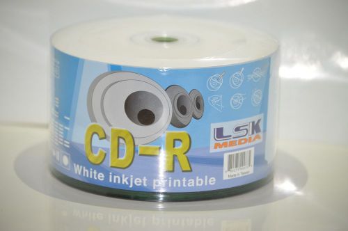 Lsk white inkjet CD-R