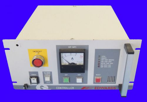 Edwards qdp40 vacuum pump controller qdp-40cu &amp; fuji 15a auto breaker / warranty for sale
