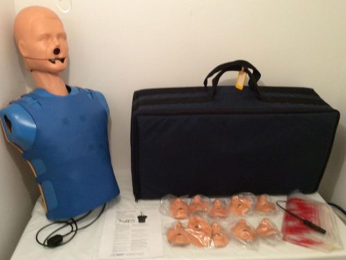 AMBU SIMULATOR II &#034;CHRIS CLEAN&#034; CPR TRAINING MANIKIN: CARRY CASE &amp; ACCESSORIES 2