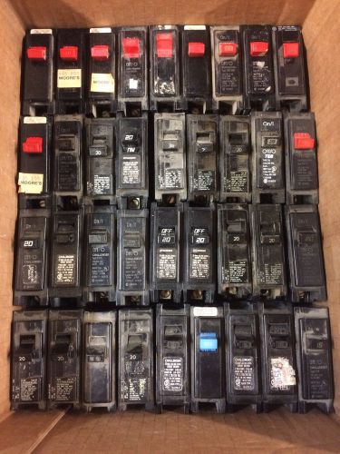 Used circuit breaker lot for sale