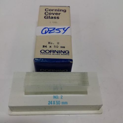 CORNING 24X50mm COVER GLASS NO. 2 NEW