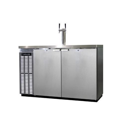 Continental refrigerator kc50s-ss draft beer cooler for sale