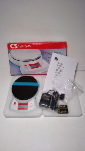 New: Ohaus CS200-001 Portable Digital Scale 200G Capacity