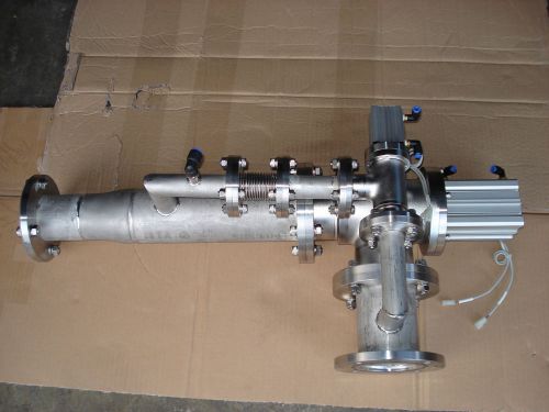 Ulvac vlp-u 3s w/ ulvac vlp-u 1s chamber vacuum valve for sale