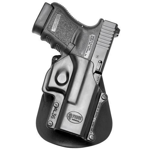 Fobus c21rp black rh roto paddle self-locking 1911 compact style gun holster for sale