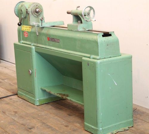 Vintage powermatic model 90 variable speed 12&#034;X38&#034; wood lathe + OUTBOARD SPINDLE