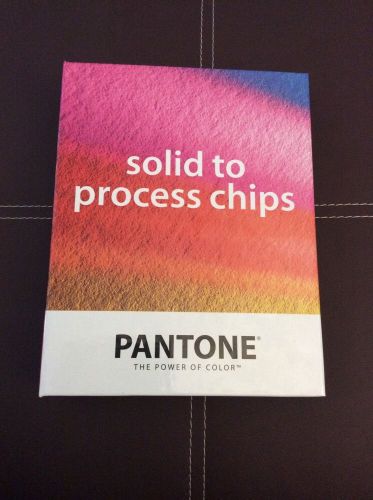 Pantone Solid to Process Chips/ Process Color Simulator RARE