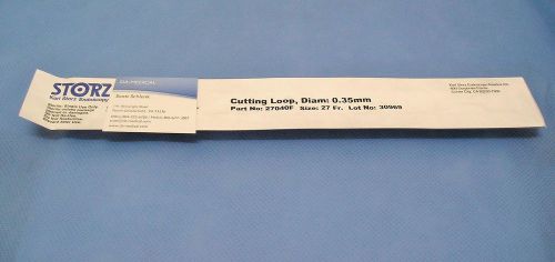 Karl Storz Bipolar Cutting Loop Electrode 27040F, 27 Fr. / 0.35mm