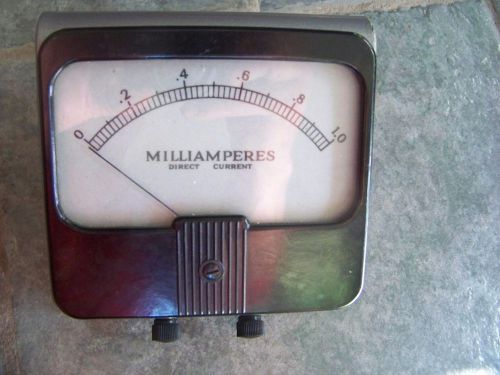 vintage honeywell milliamperes  Milliammeter