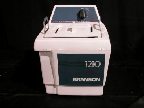 Branson 1210 R-MT Ultrasonic Cleaner For Parts