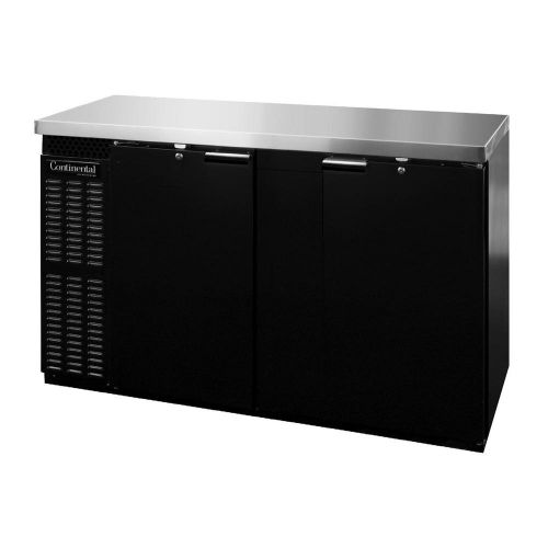 Continental Refrigerator BBC69S Back Bar Cabinet, Refrigerated
