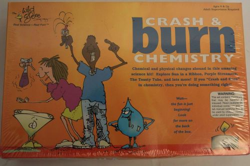 Awesome The Wild Goose Crash and Burn Chemistry Science Set Adult Supervision