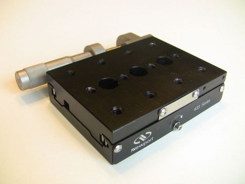 Newport 433 Precision Linear Translation Stage with SM-25 Micrometer