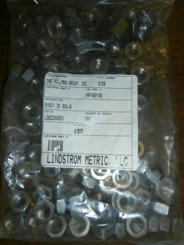 The hillman group metric nuts quantity 100 size m10x1.25 for sale