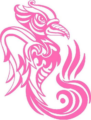 30 Custom Pink Crow Art Personalized Address Labels