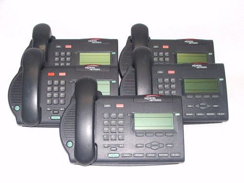 Nortel m3903 phones charcoal ntmn33 (lot of 5) for sale