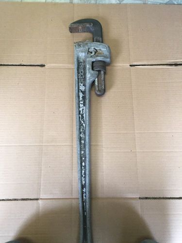 Ridgid 36&#034; 836 aluminum pipe wrench for sale