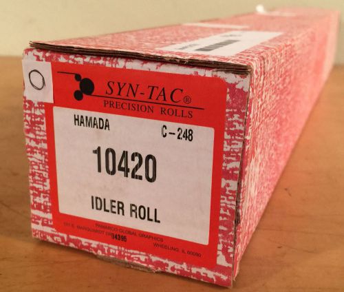 Syn-Tac 10420 Ink Idler Crestline Rollers For Hamada C-248