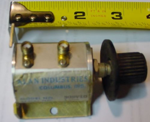 Alan industries 0-10 db 50 ohm sma step attenuator miniature model 50sv10 conn for sale