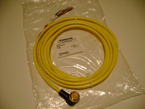 Turck Cable 5M Female Connector 6 Wire WKM 56-5M/CS11864 New in Bag