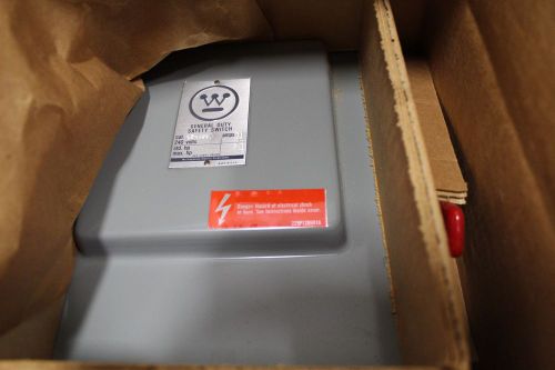 Westinghouse fusible general duty safety switch gf-422n 240v 60a for sale