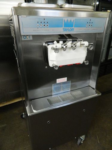 &#034;2000&#034; taylor 754-27 floor model 3 head ice cream machine air coole single phase for sale