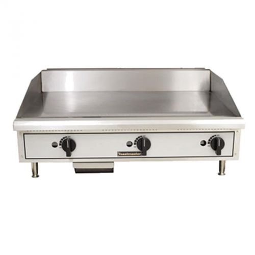 Toastmaster Griddle, Counter Unit, Gas, 36&#034; Wide, Quick Ship TMGM36
