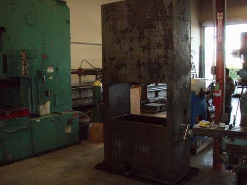 Hydraulic h frame press 80 ton  with air cushion and valve for sale