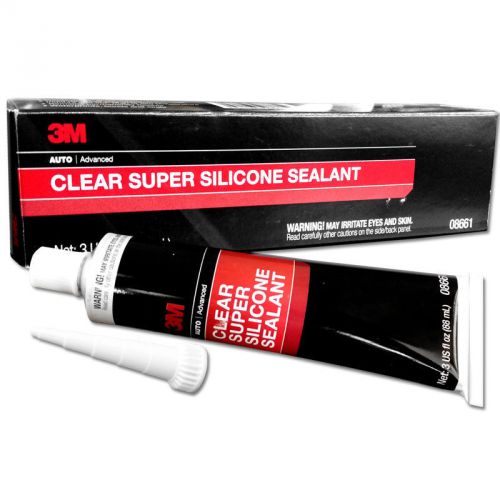3m 08661 silicone sealant, 3 oz tube, clear 8661 for sale