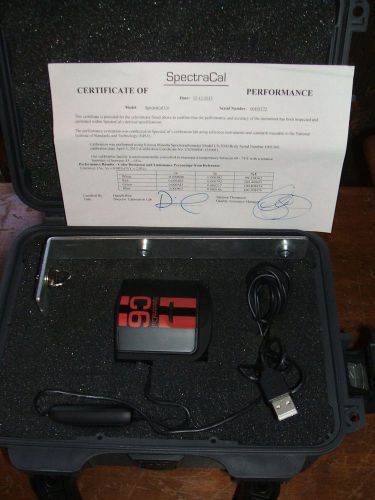 Spectracal C6 Colorimeter, Excellent condition