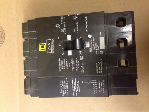 Square D EDB34025SA (EDB 34025 SA) Circuit Breaker