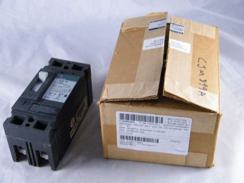 New ~ oem original ~ ge 100a circuit breaker ~ part # teb122y100 ~ 2 pole  240 v for sale