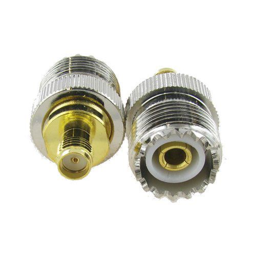 Sma female to uhf female rf adapter connector for sale