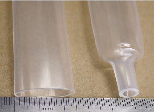 ?16mm adhesive lined 4:1 transparent heatshrink heat shrink tubing 1m sleeving for sale