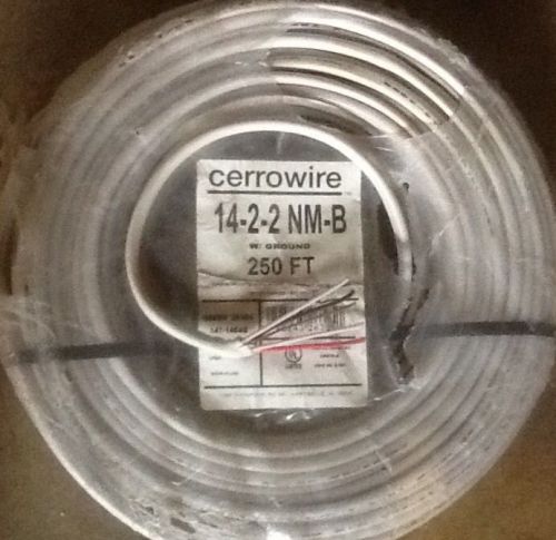250&#039; 14-2-2 W/G NM-B Wire  Copper Conductor, Romex Cable Electrical Inside 250&#039;s