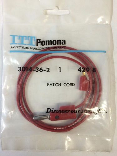 NIB Pomona 3014-36-2 Patch Cord