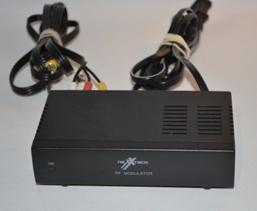 Nexxtech RF Modulator With S-Video Input for Games with Cable