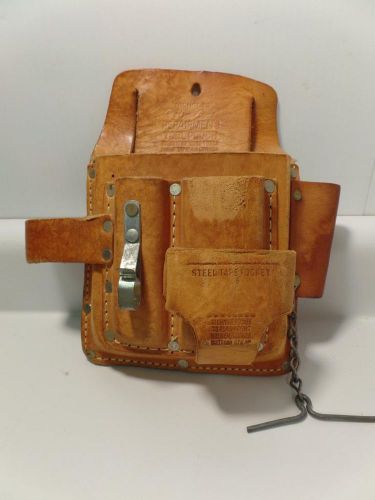 Nicholas Pro-Line Repairmen&#039;s Tool Pouch#690 Leather Electricians Gear Holder