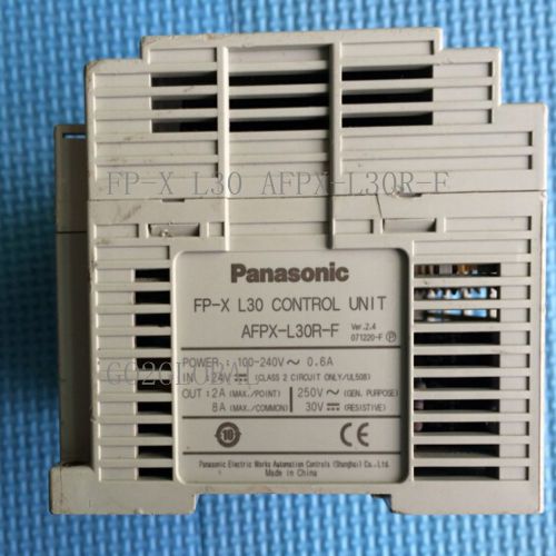 PLC Control Panasonic FP-X L30 AFPX-L30R-F USED Tested Good  Unit 60 days warran