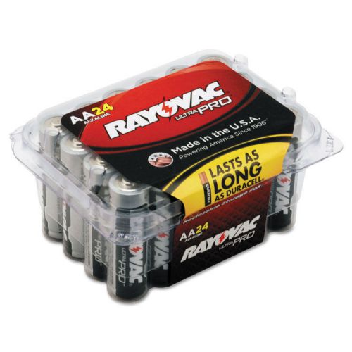 &#034;rayovac ultra pro alkaline batteries, aa, 24/pack&#034; for sale