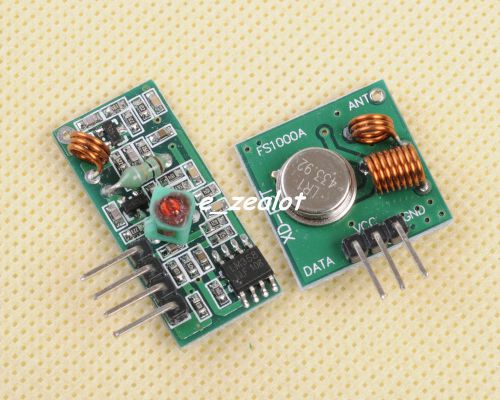 NEW 433Mhz RF transmitter and receiver kit for Arduino project