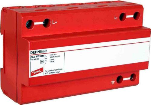 DEHNlimit-PV-DLM-PV-1000 Lightning current and surge arrester for PV