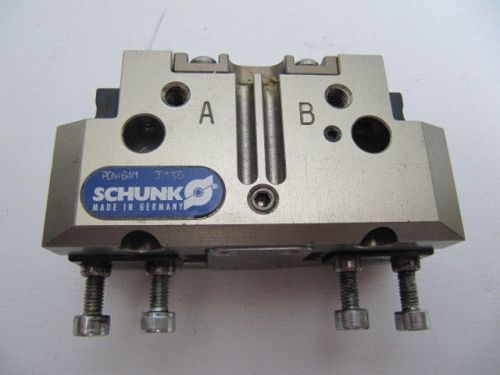 (new) schunk pneumatic 2-finger angular (parallel) gripper pgn+64/1 for sale