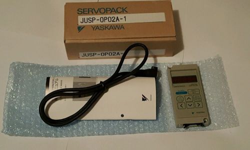 Yaskawa Electric Model: JUSP-0P02A Digital Operator Control Panel w/ Cable  &lt;