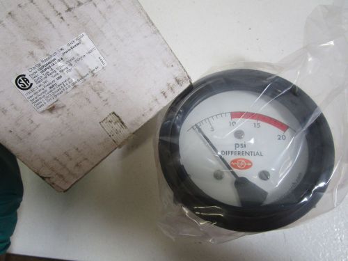 ORANGE RESEARCH, INC. DIFFERENTIAL GAUGE  1203PGS-1A-3.5B-B *NEW IN BOX*