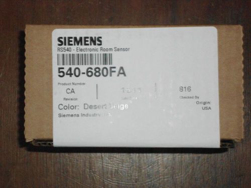 Siemen&#039;s Thermostats (New) (2 Item&#039;s)